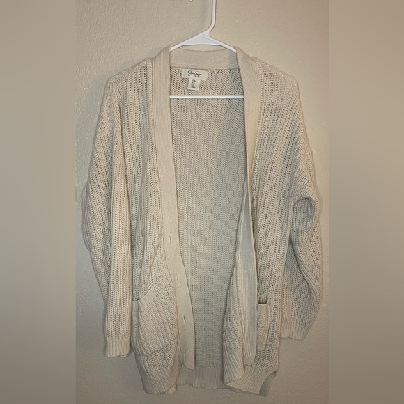 Cozy Cream Open-Front Sweater - Picture 1 of 4